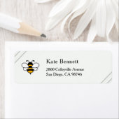 Honey Business  Return Address Label (Insitu)