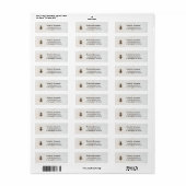 Honey Business  Return Address Label (Vorne)