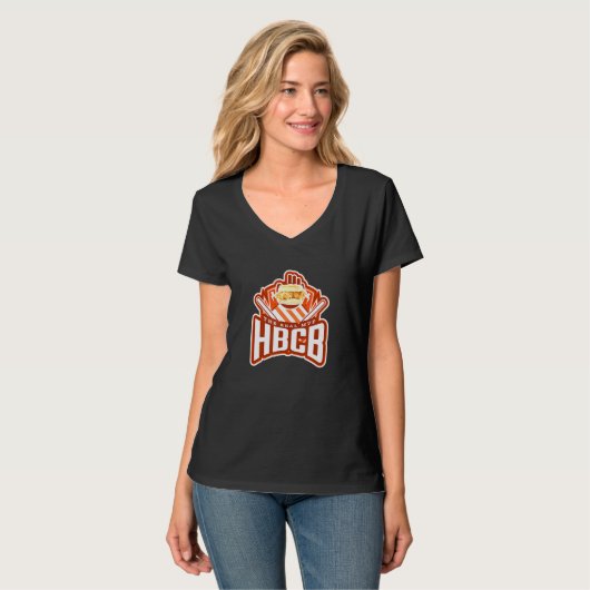 Honey Butter Chicken Biscuit Hbcb The Real Mvp T-Shirt (Vorderseite Vollansicht)