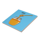 Honey Cartoon Illustration Fliese (Seite)