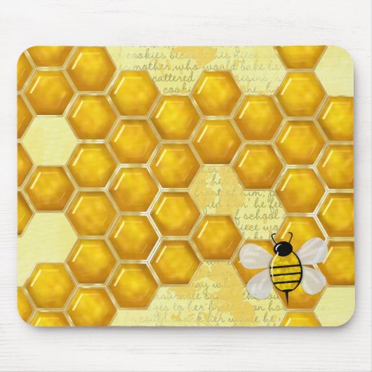 Honey Comb 3D Whimsey Mousepad (Vorne)