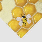 Honey Comb 3D Whimsey Seidenpapier (Detail)