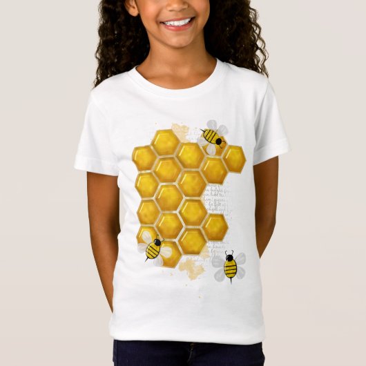 Honey Comb 3D Whimsey T-Shirt (Vorderseite)