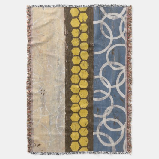 Honey Comb Abstrakt I Decke (Vorderseite Vertikal)