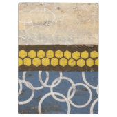 Honey Comb Abstrakt I Klemmbrett (Rückseite)