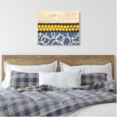 Honey Comb Abstrakt I Leinwanddruck (Insitu (Schlafzimmer))