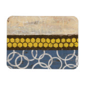Honey Comb Abstrakt I Magnet (Horizontal)