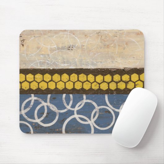 Honey Comb Abstrakt I Mousepad (Mit Mouse)