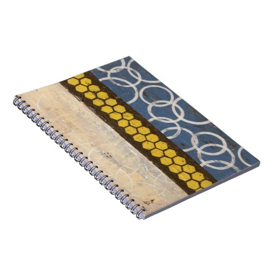 Honey Comb Abstrakt I Notizblock (Rechte Seite)