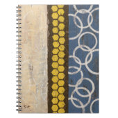 Honey Comb Abstrakt I Notizblock (Vorderseite)