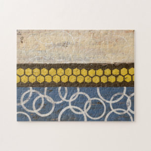 Honey Comb Abstrakt I Puzzle