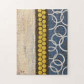 Honey Comb Abstrakt I Puzzle (Vertikal)