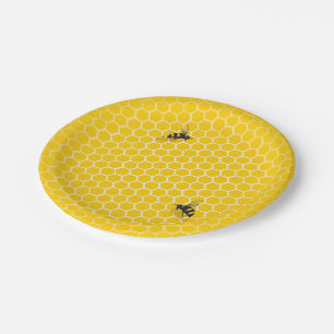 Honey Comb Bee Keeper Pappteller