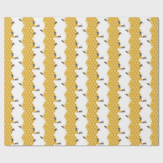 "Honey Comb" Geschenkpapier (Flach)