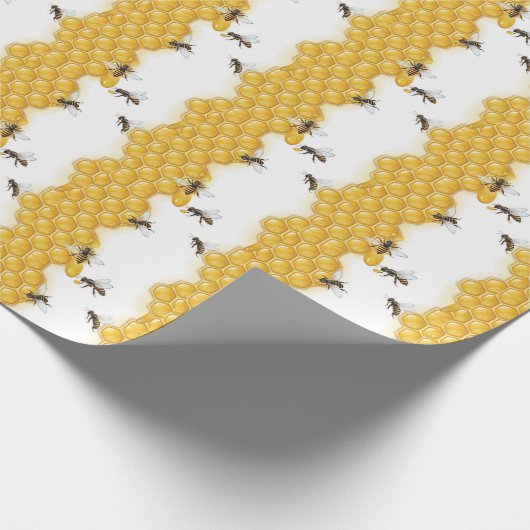 "Honey Comb" Geschenkpapier (Ecke)
