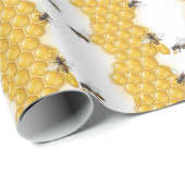 "Honey Comb" Geschenkpapier (Rolleneckpunkt)