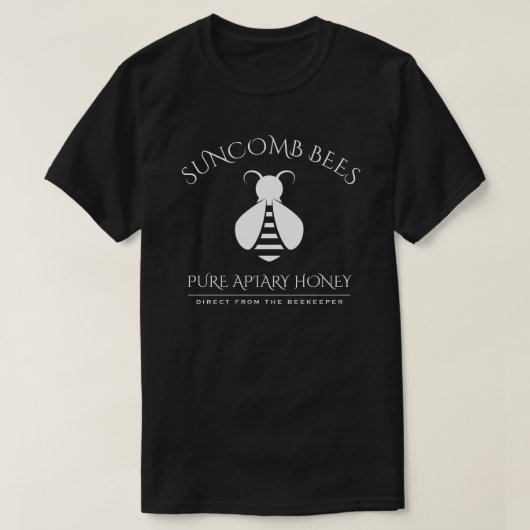 Honey Custom Bee Logo T-Shirt (Design vorne)