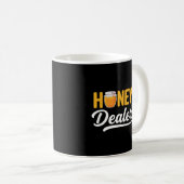 Honey Dealer Beekeeper Honeycomb Beekeeping Queen Kaffeetasse (VorderseiteRechts)