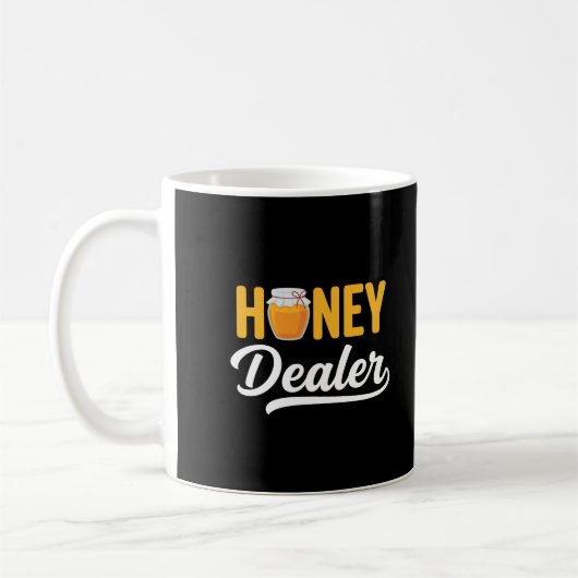 Honey Dealer Beekeeper Honeycomb Beekeeping Queen Kaffeetasse (Links)