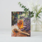 Honey Dipper und Lavender Landschaftlich Postkarte (Stehend Vorderseite)