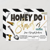 Honey Do Couples Dusche Einladung (Vorne/Hinten)