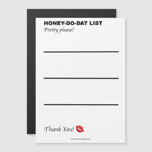 Honey Do Dat List Magneteinladung