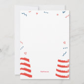 Honey Do Dusche Einladung (Rückseite)