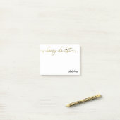 Honey Do List Notepad, Imitats Gold Paint, Herz Post-it Klebezettel (Auf Schreibtisch)