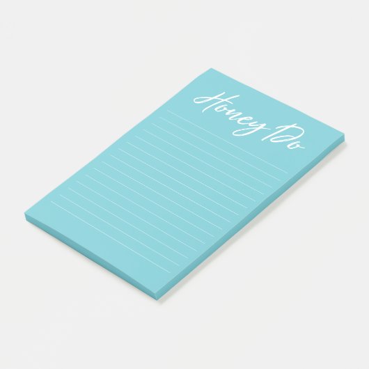 Honey Do List Notepad Post-it Klebezettel (angewinkelt)