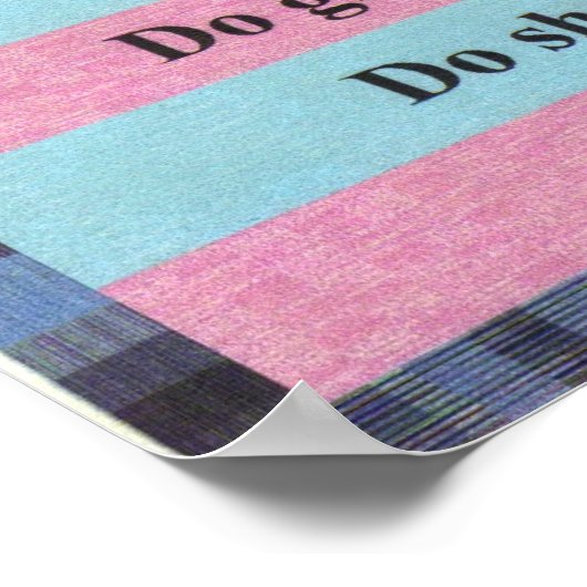 HONEY DO LIST! POSTER (Ecke)