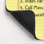 "Honey-Do"-Liste Mousepad (Ecke)