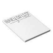 Honey-Do-Liste Notizblock (angewinkelt)