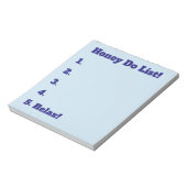 Honey-Do-Liste Notizblock (Rotiert)