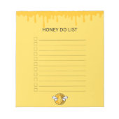 Honey Do Notepad Notizblock (Vorderseite)