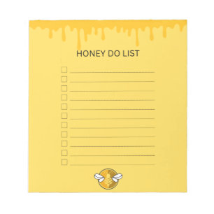 Honey Do Notepad Notizblock