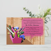 Honey-Do-Paare-Dusche Einladung (Stehend Vorderseite)