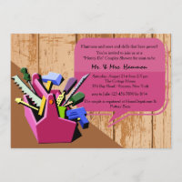 Honey-Do-Paare-Dusche Einladung