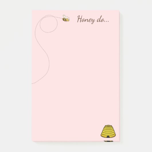 Honey Do Post-it-Hinweise Post-it Klebezettel (Vorderseite)