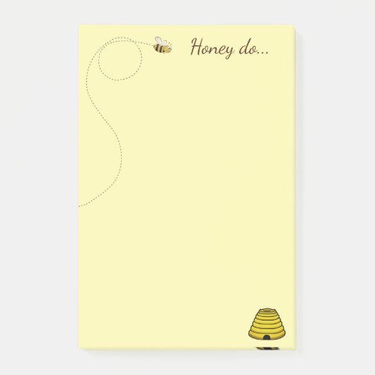 Honey Do Post-it Klebezettel (Vorderseite)