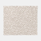 Honey Dots Fleecedecke (Vorderseite (Horizontal))