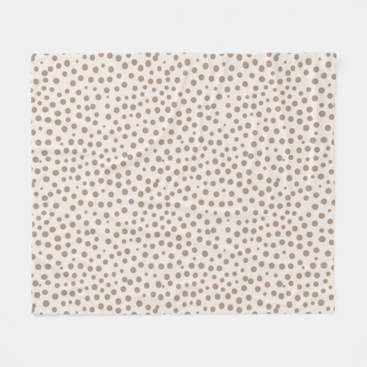 Honey Dots Fleecedecke (Vorderseite (Horizontal))