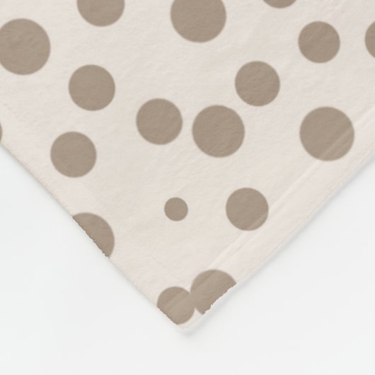 Honey Dots Fleecedecke (Ecke)