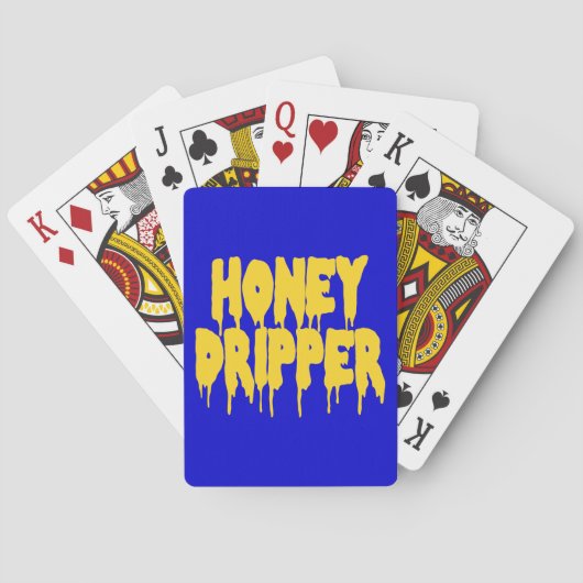Honey Dripper Spielkarten (Rückseite)