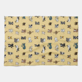 Honey Elemental-Haustiere Geschirrtuch (Horizontal)