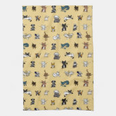 Honey Elemental-Haustiere Geschirrtuch (Vertikal)