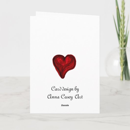 Honey Feiertagskarte (Rückseite)