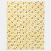 Honey Fleecedecke (Vorderseite)