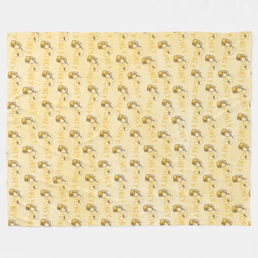 Honey Fleecedecke (Vorderseite (Horizontal))
