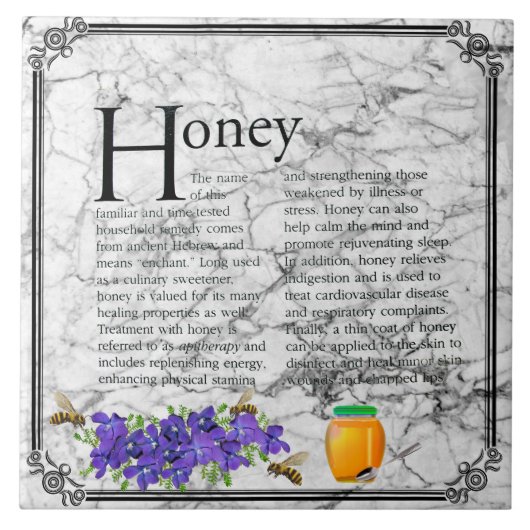 HONEY FLIESE (Vorderseite)