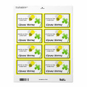 Honey Food Labels (Vorne)